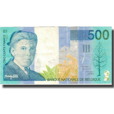 Billete, 500 Francs, Undated (1998), Bélgica, KM:149, MBC