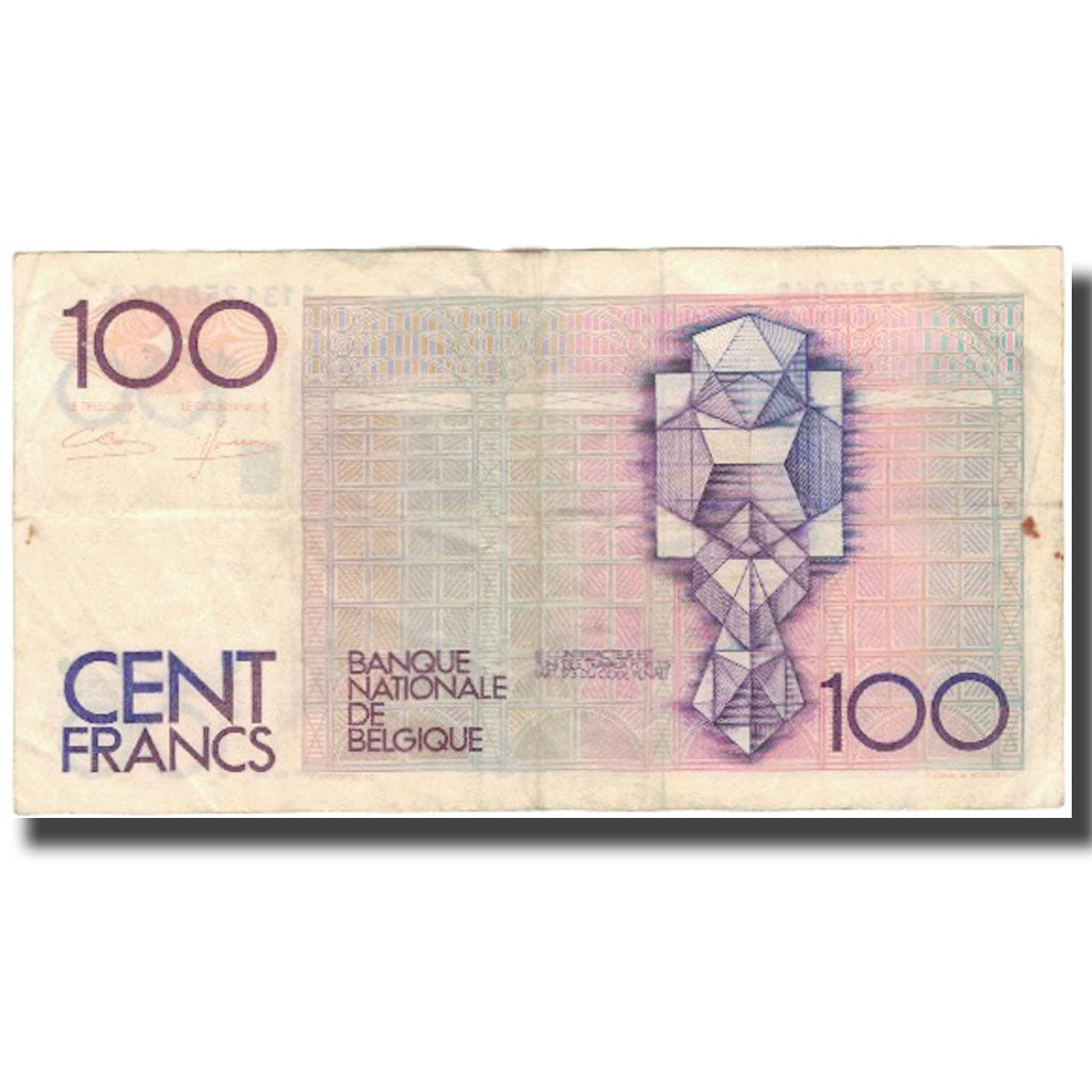 Banknote, Belgium, 100 Francs, Undated (1982-94), KM:142a, EF(40-45)
