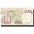 Banconote, Italia, 2000 Lire, 1990-1992, Undated (1990-92), KM:115, BB