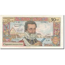 France, 50 Nouveaux Francs, Henri IV, 1959, 1959-11-05, TTB, Fayette:58.4