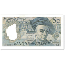 Frankreich, 50 Francs, Quentin de La Tour, 1977, UNZ, Fayette:67.2, KM:152a