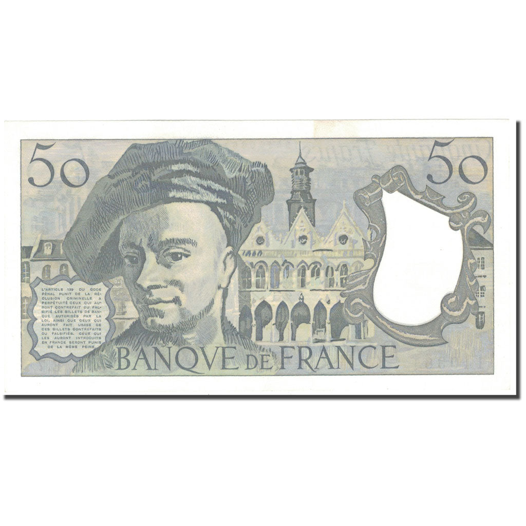 Frankreich, 50 Francs, Quentin de La Tour, 1977, UNZ, Fayette:67.2, KM:152a