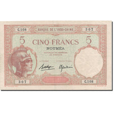 Billet, Nouvelle-Calédonie, 5 Francs, 1926, Undated (1926), KM:36b, TTB