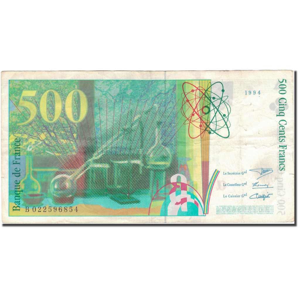 Frankreich, 500 Francs, 1994, 1994, S, Fayette:76.1, KM:160a