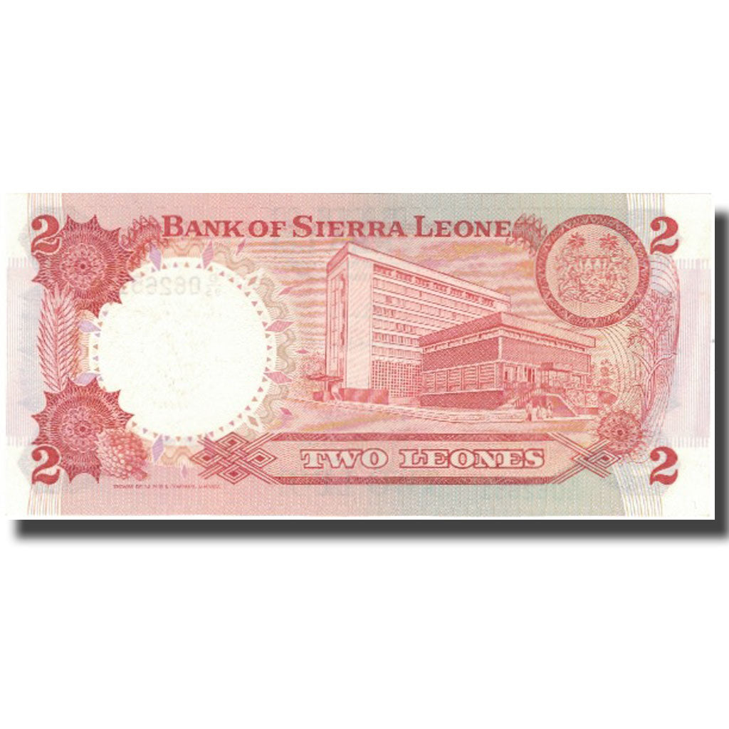 Banconote, Sierra Leone, 2 Leones, 1984, 1984-08-04, KM:6a, FDS