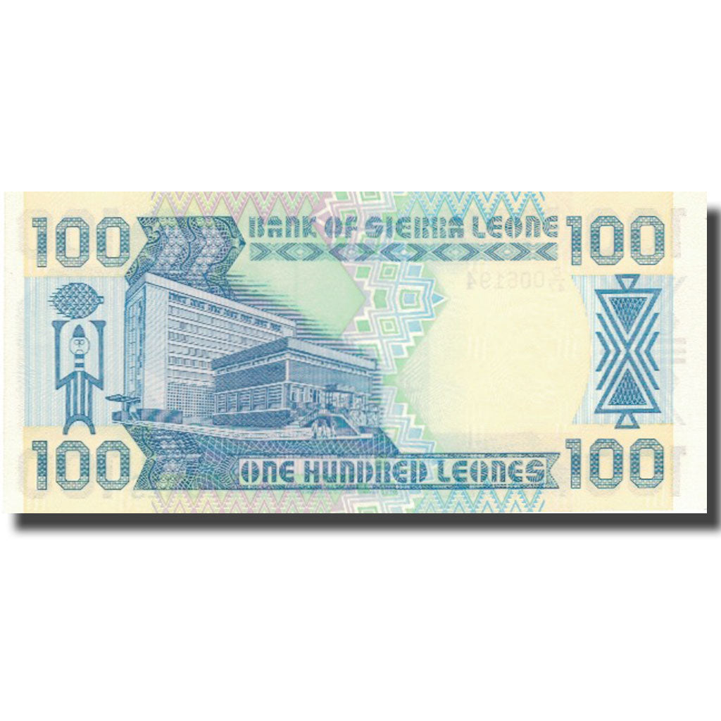 Banconote, Sierra Leone, 100 Leones, 1989, 1989-04-27, KM:18b, FDS