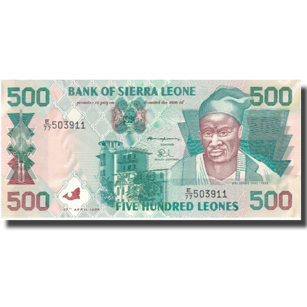 Banconote, Sierra Leone, 500 Leones, 1995, 1995-04-27, KM:23a, FDS