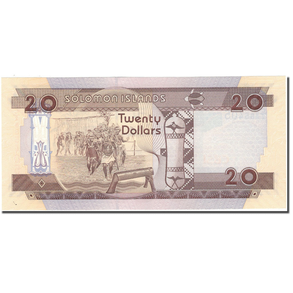 Banknote, Solomon Islands, 20 Dollars, 2006, KM:28, UNC(65-70)