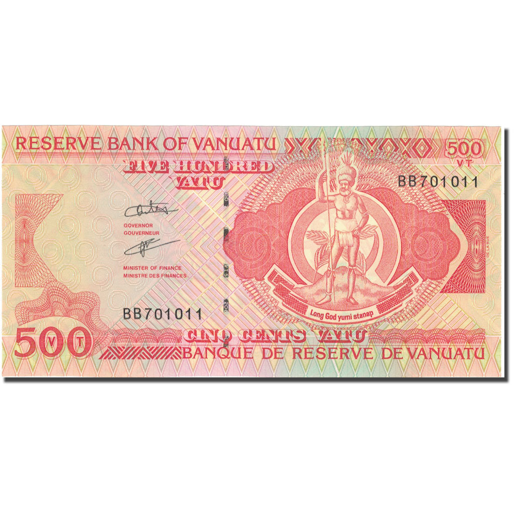 Billet, Vanuatu, 500 Vatu, 1993, Undated (1993), KM:5, NEUF