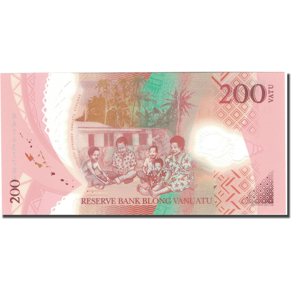 Geldschein, Vanuatu, 200 Vatu, 2014, 2014, KM:12, UNZ
