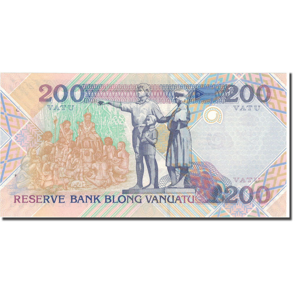 Banknote, Vanuatu, 200 Vatu, 1995, 1995, KM:8a, UNC(65-70)