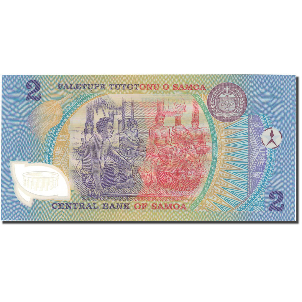 Banknot, Samoa Zachodnia, 2 Tala, 1990, KM:31e, UNC(65-70)