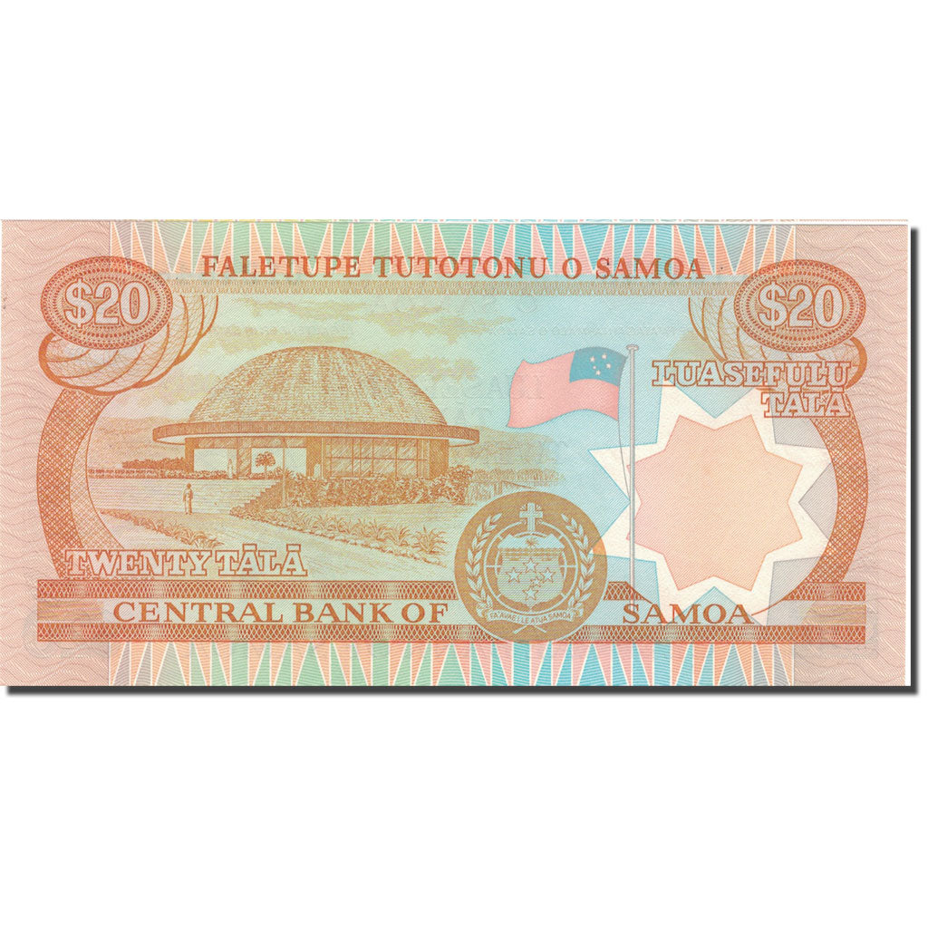 Billet, Samoa occidentales, 20 Tala, 1985, 1985, KM:28a, NEUF