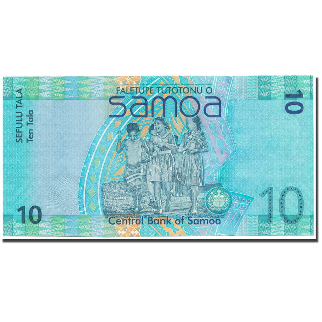 Billete, 10 Tala, 2008, Samoa Occidental, 2008, KM:39a, UNC