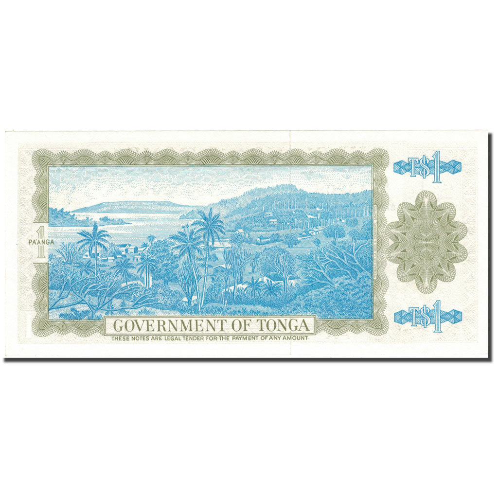 Banconote, Tonga, 1 Pa'anga, 1982, 1982-10-28, KM:19c, FDS