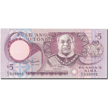 Banconote, Tonga, 5 Pa'anga, 1992-1995, KM:27, FDS
