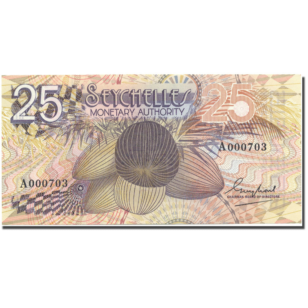 Geldschein, Seychelles, 25 Rupees, 1983, 1983, KM:29a, UNZ