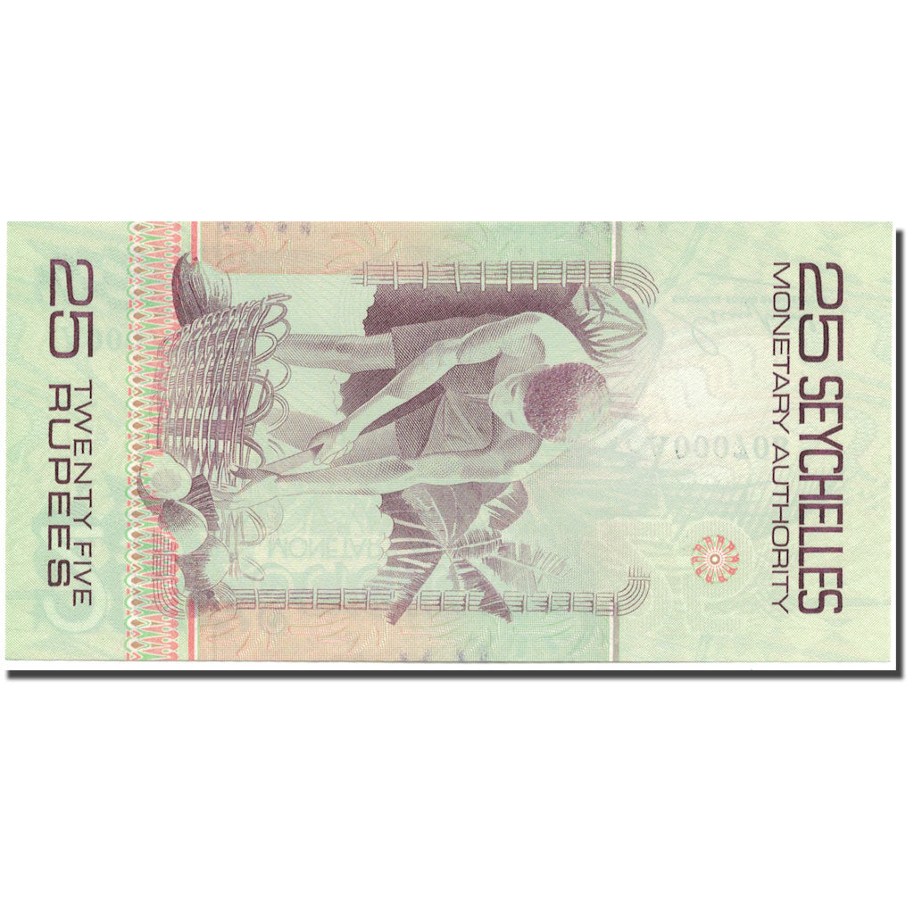 Geldschein, Seychelles, 25 Rupees, 1983, 1983, KM:29a, UNZ