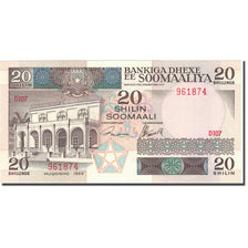 Geldschein, Somalia, 20 Shilin = 20 Shillings, 1989, 1989, KM:33d, UNZ