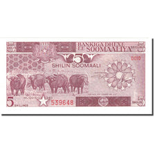 Billet, Somalie, 5 Shilin = 5 Shillings, 1983, 1983, KM:31a, NEUF