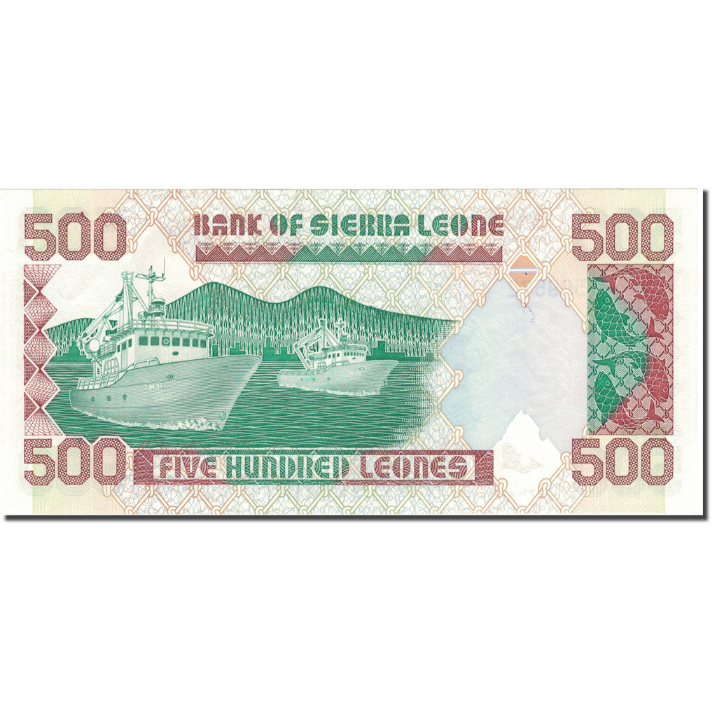Billet, Sierra Leone, 500 Leones, 1991, 1991-04-27, KM:19, NEUF