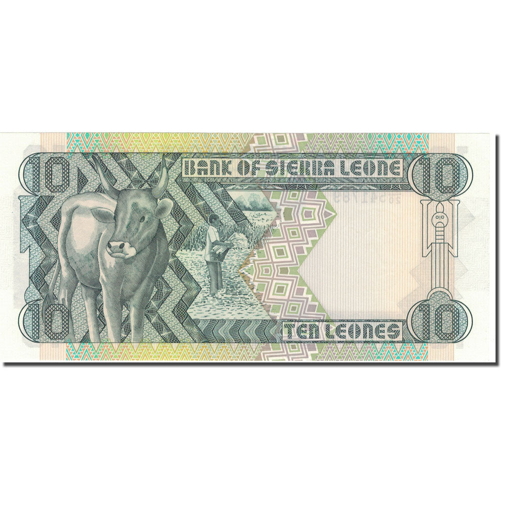 Billet, Sierra Leone, 10 Leones, 1988, 1988-04-27, KM:15, NEUF