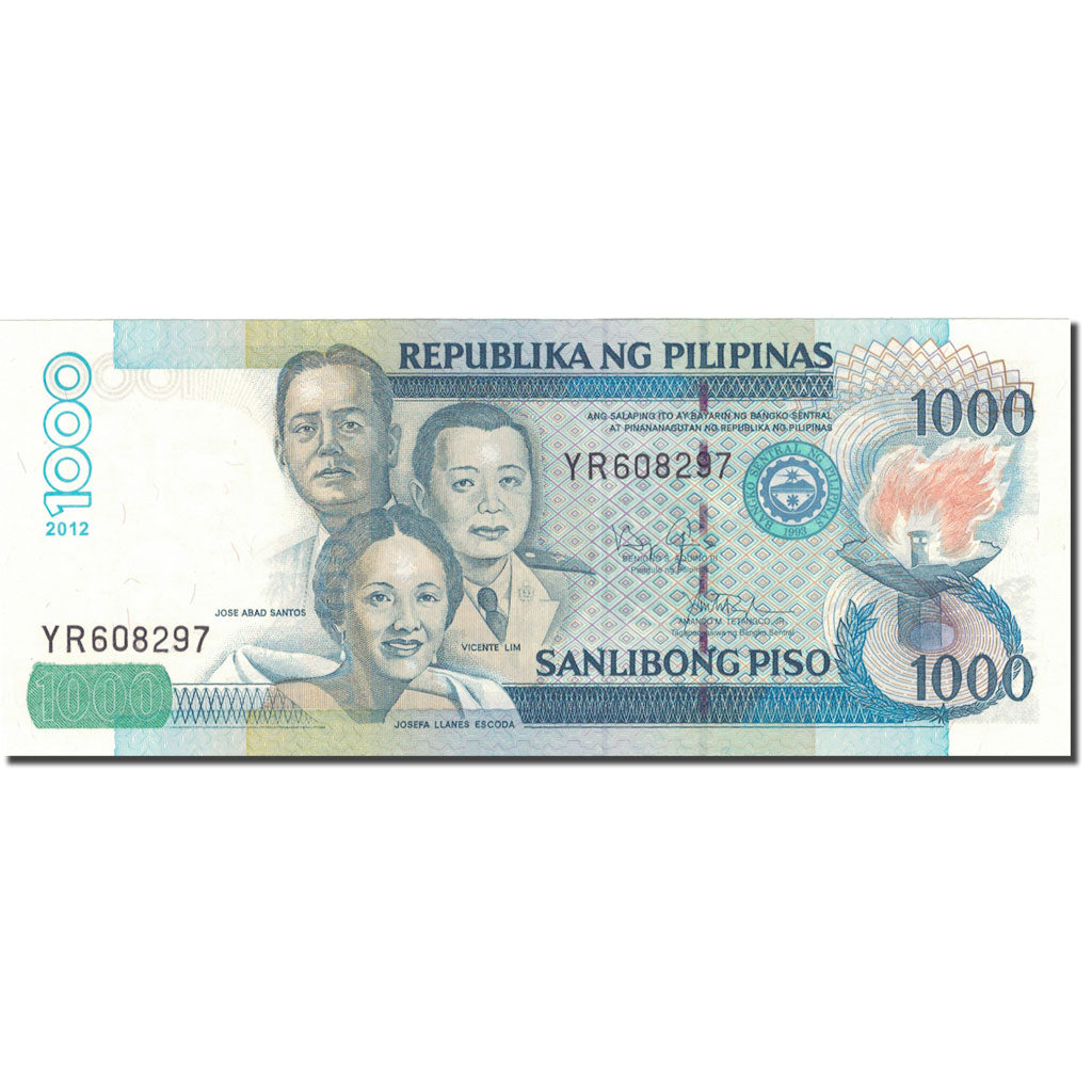 Banknote, Philippines, 1000 Piso, 2012, 2012, UNC(65-70)