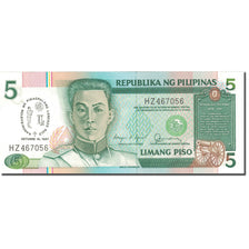 Banconote, Filippine, 5 Piso, 1987, 1987-10-18, KM:176a, SPL-