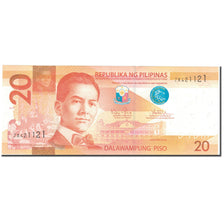 Banconote, Filippine, 20 Piso, 2014, 2014, KM:206a, SPL