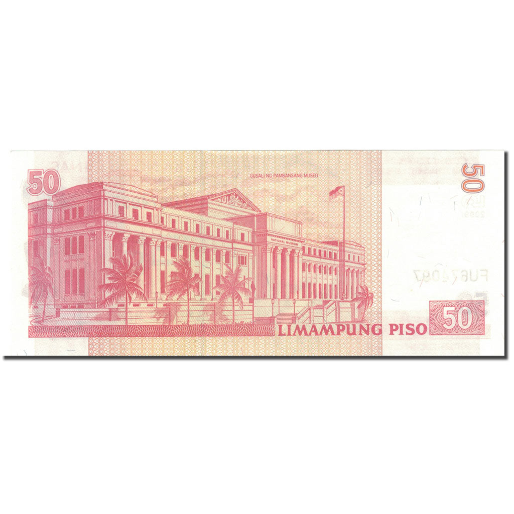 Billete, 50 Piso, 2009, Filipinas, 2009, KM:193b, SC+