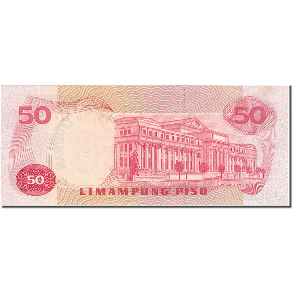 Banknot, Filipiny, 50 Piso, KM:163b, UNC(60-62)