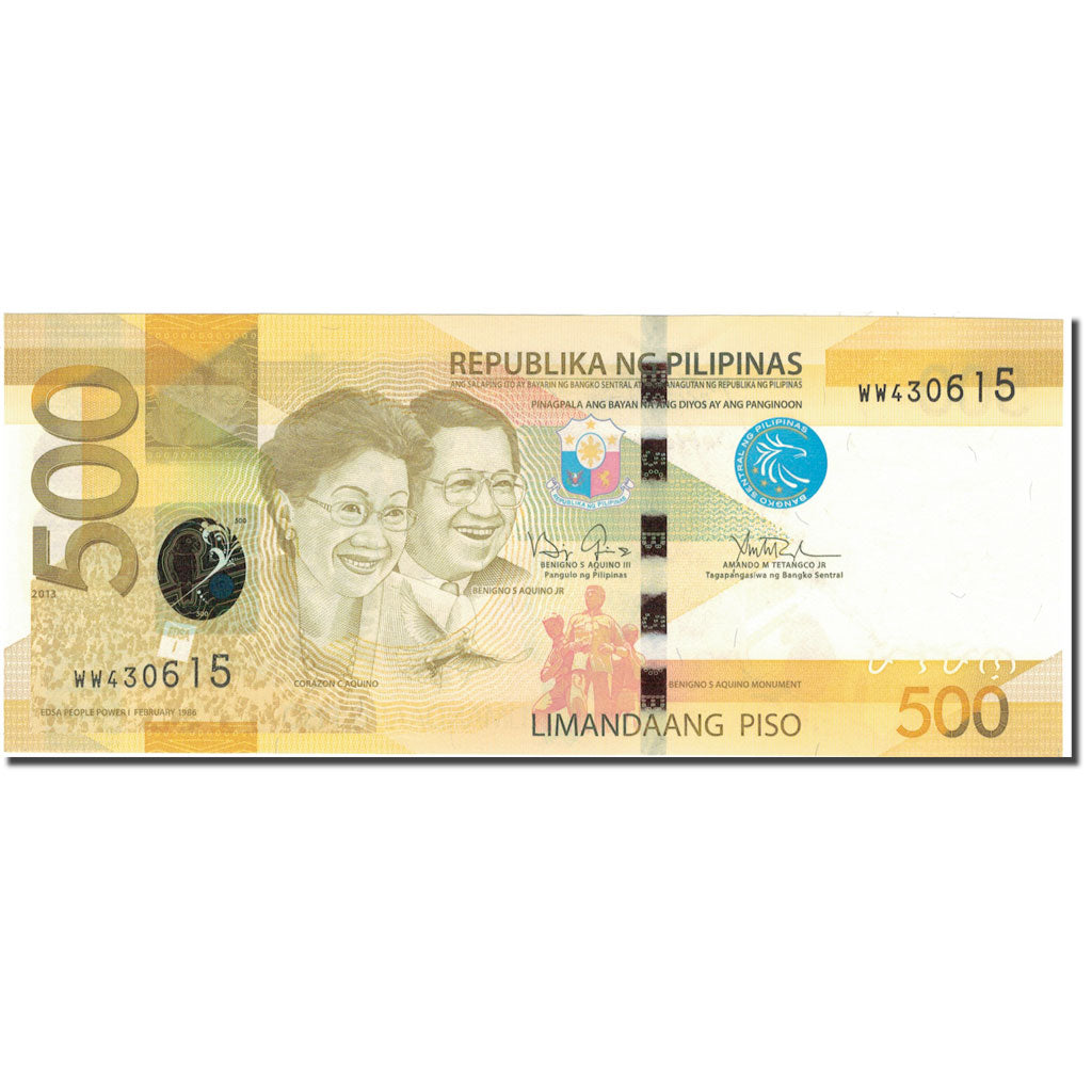 Billete, 500 Piso, 2012, Filipinas, 2012, KM:210a, UNC