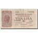 Geldschein, Italien, 1 Lira, 1944, 1944-11-23, KM:29b, S+