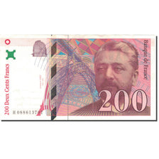 França, 200 Francs, Eiffel, 1999, 1999, EF(40-45), Fayette:75.5, KM:159c