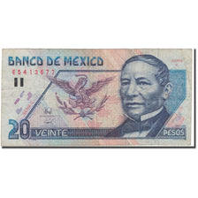 Billete, 20 Pesos, 2001, México, 2001, KM:116a, BC