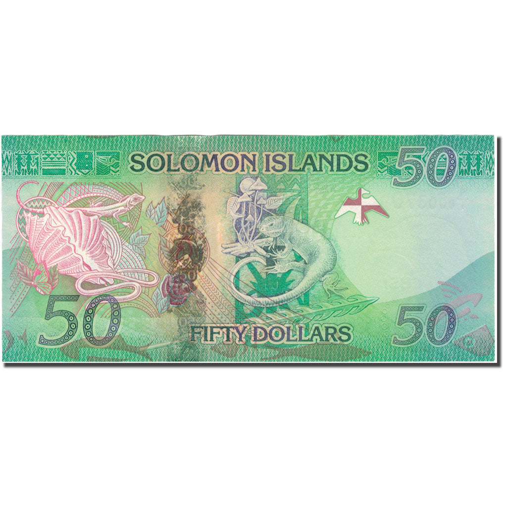 Billet, Îles Salomon, 50 Dollars, SPL