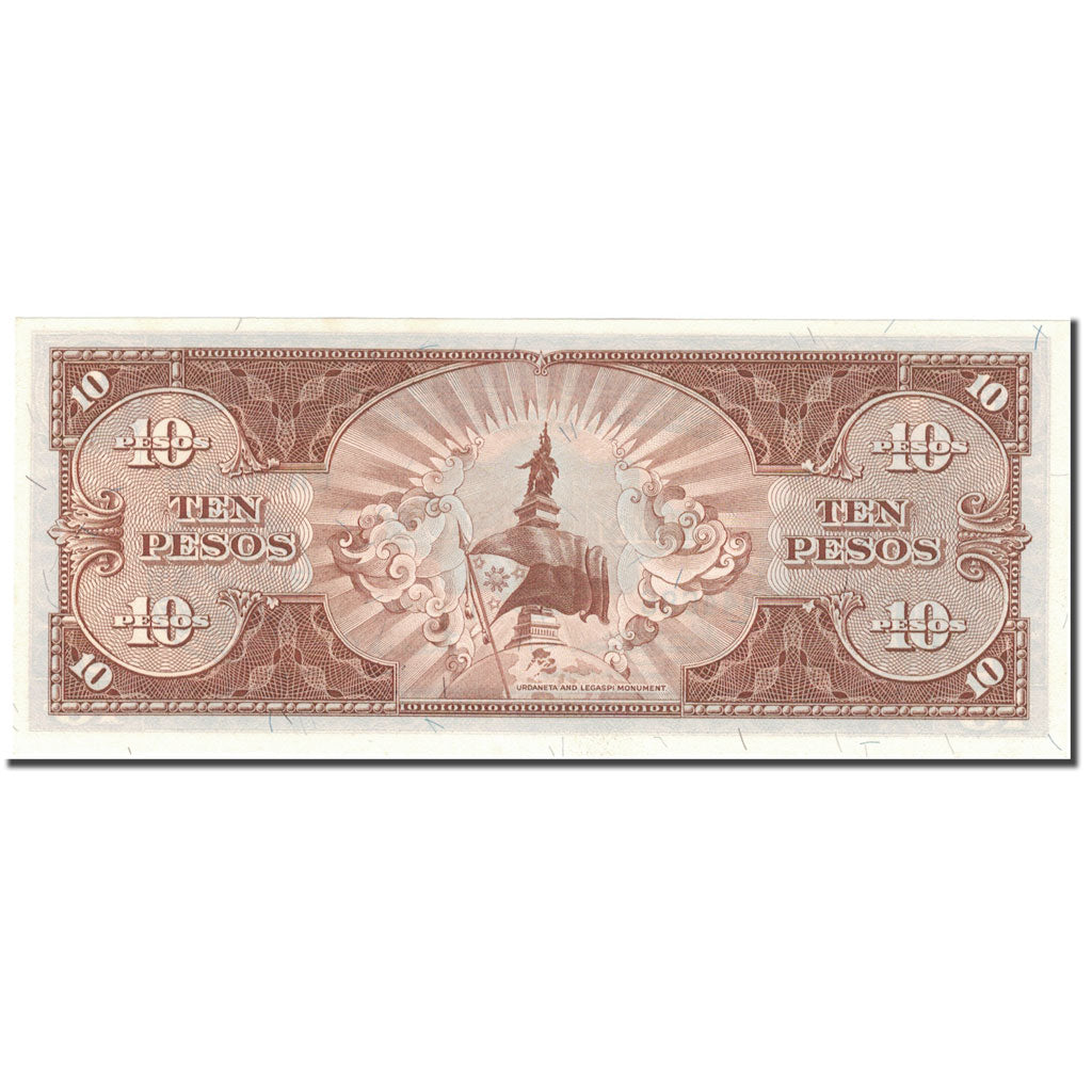 Geldschein, Philippinen, 10 Pesos, KM:136f, UNZ