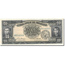 Banknot, Filipiny, 20 Pesos, KM:137d, AU(55-58)
