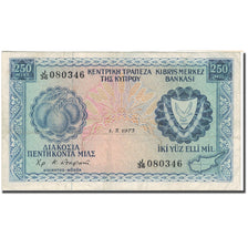 Banconote, Cipro, 250 Mils, 1971, 1971-03-01, KM:41b, MB+