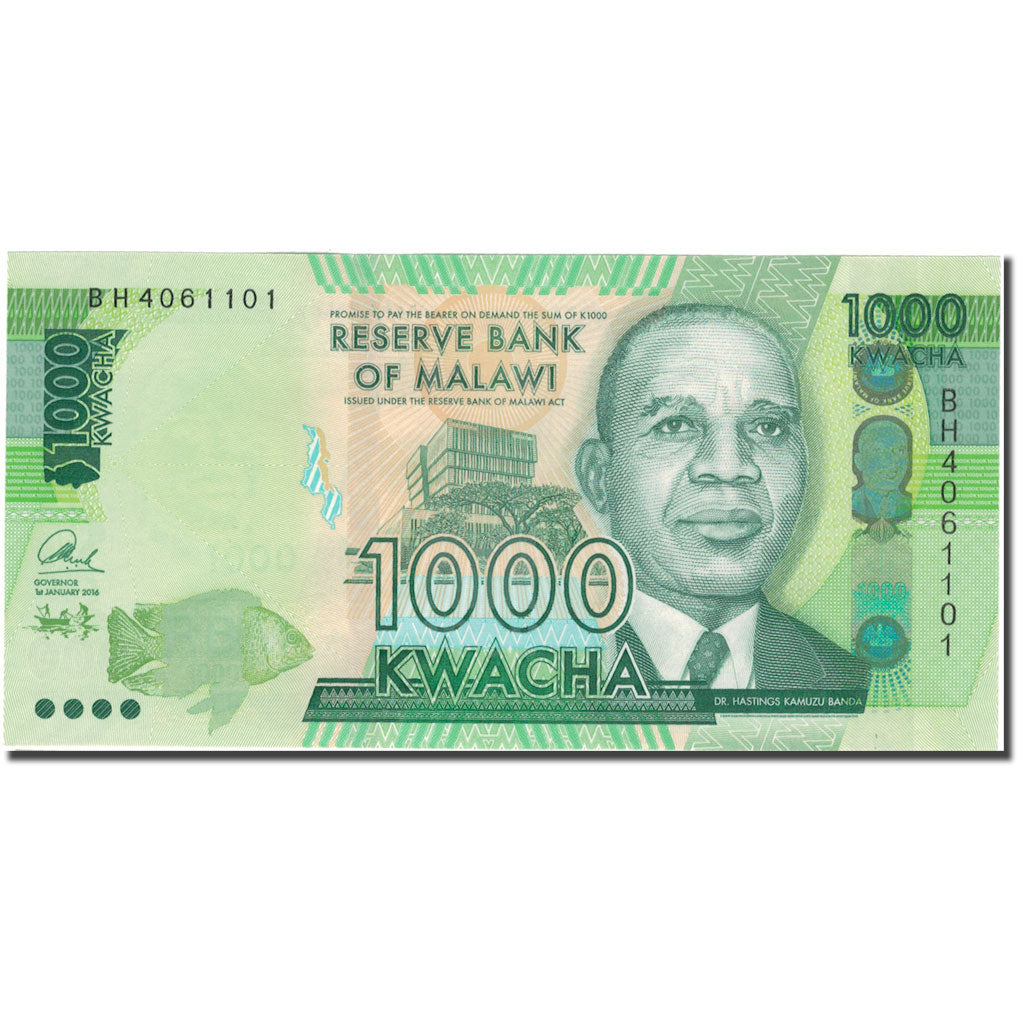 Biljet, Malawi, 1000 Kwacha, 2009, 2009, KM:62, NIEUW