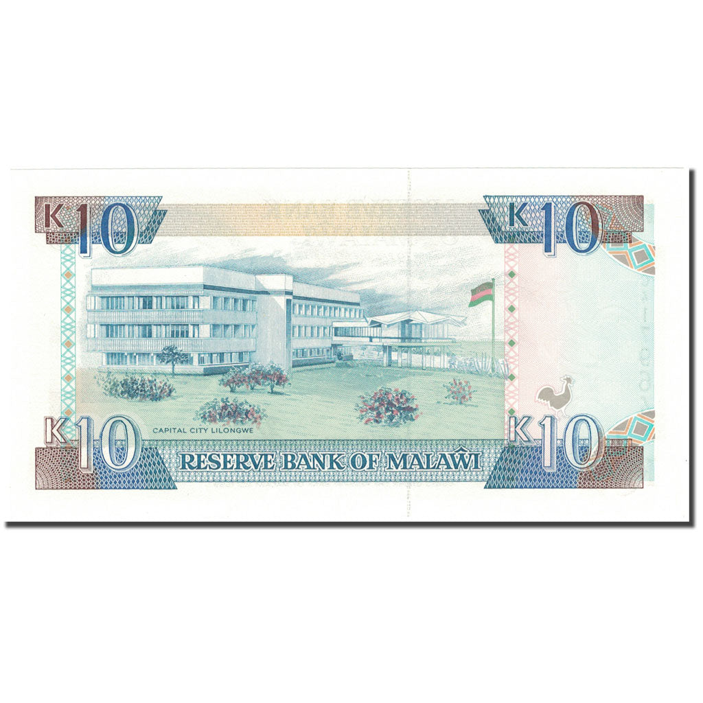Billet, Malawi, 10 Kwacha, 1994, 1994-01-01, KM:25c, NEUF