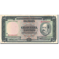 Billet, Mozambique, 50 Escudos, 1958, 1958-07-24, KM:106a, TTB