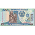 Banknot, Mozambik, 500 Meticais, 1991, 1991-06-16, KM:134, UNC(64)