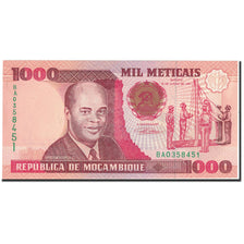 Biljet, Mozambique, 1000 Meticais, 1991, 1991-06-16, KM:135, SPL