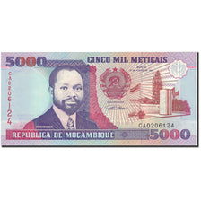 Banknote, Mozambique, 5000 Meticais, 1991, 1991-06-16, KM:136, UNC(63)