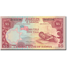 Banconote, Samoa Occidentale, 5 Tala, Undated (1985), KM:26, FDS