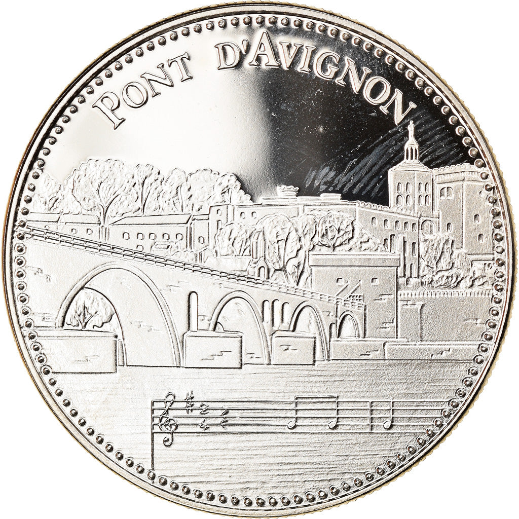 France, Médaille, Avignon - Le Pont d'Avignon, Arts & Culture, FDC