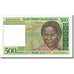 Banknote, Madagascar, 500 Francs = 100 Ariary, KM:75b, AU(55-58)