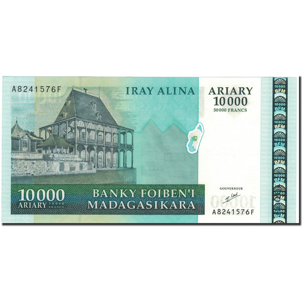 Banconote, Madagascar, 10,000 Ariary, 2006, 2006, KM:92a, FDS