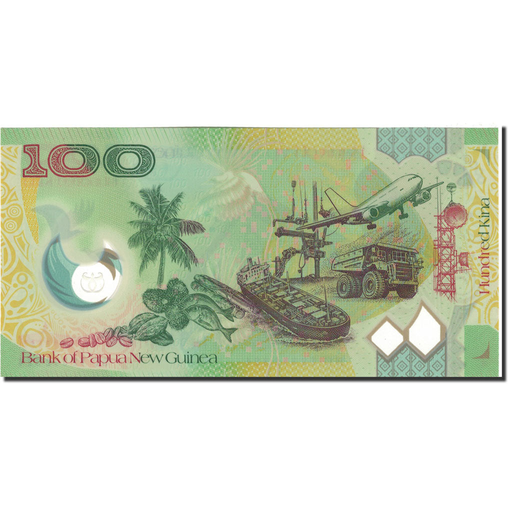 Banknote, Papua New Guinea, 100 Kina, 2010, 2010, KM:43, UNC(65-70)